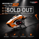 Goosky Legend S2 ULTRA Helicopter (BNF) - Amber / Green
